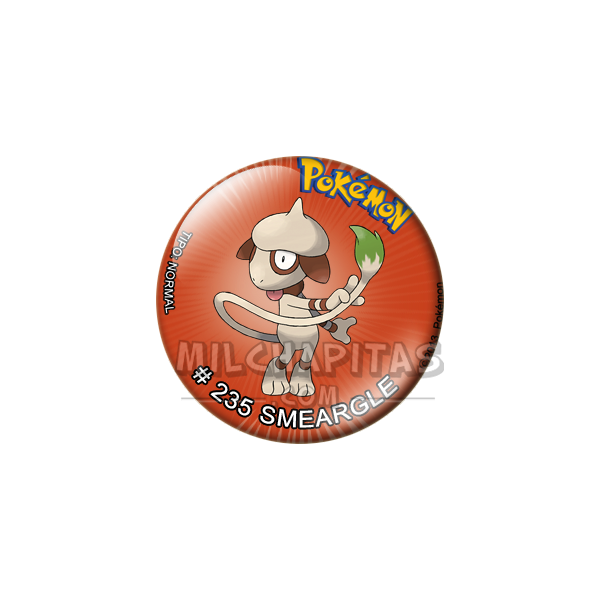 Chapa de Pokemon: Smeargle