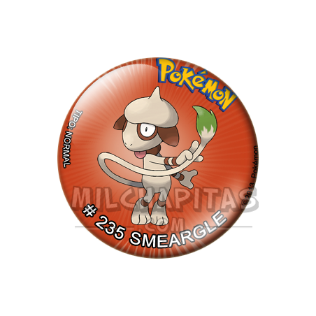 Chapa de Pokemon: Smeargle