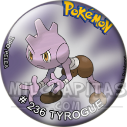 Chapa de Pokemon: Tyrogue