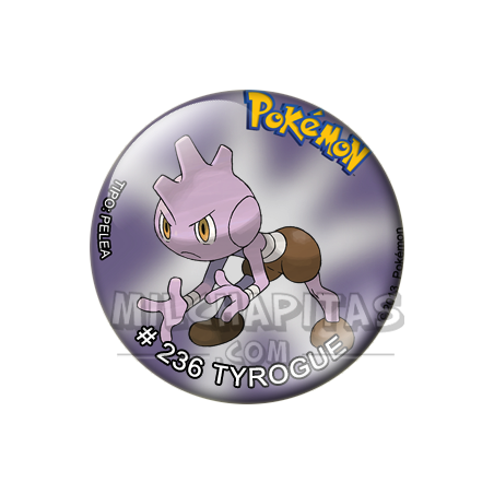 Chapa de Pokemon: Tyrogue
