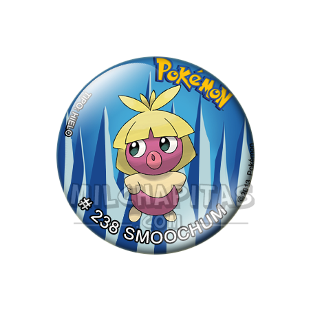 Chapa de Pokemon: Smoochum