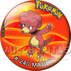 Chapa de Pokemon: Magby