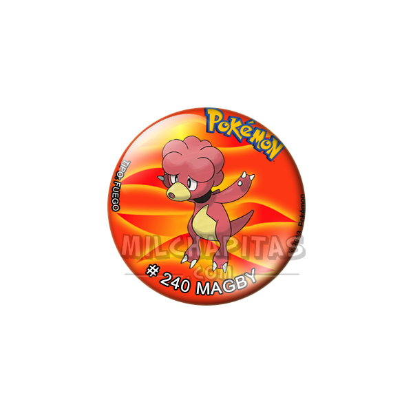 Chapa de Pokemon: Magby
