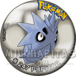 Chapa de Pokemon: Pupitar