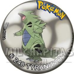 Chapa de Pokemon: Tyranitar
