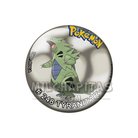 Chapa de Pokemon: Tyranitar