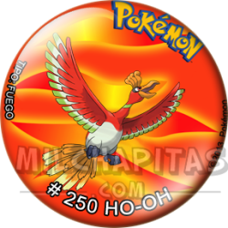Chapa de Pokemon: Ho-Oh