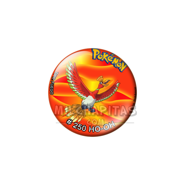Chapa de Pokemon: Ho-Oh