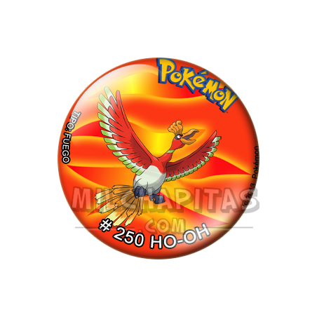 Chapa de Pokemon: Ho-Oh