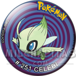 Chapa de Pokemon: Celebi