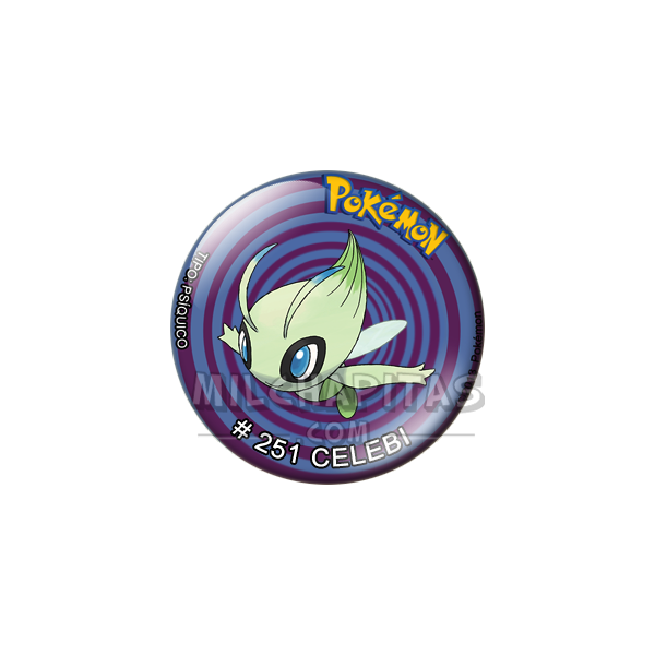 Chapa de Pokemon: Celebi