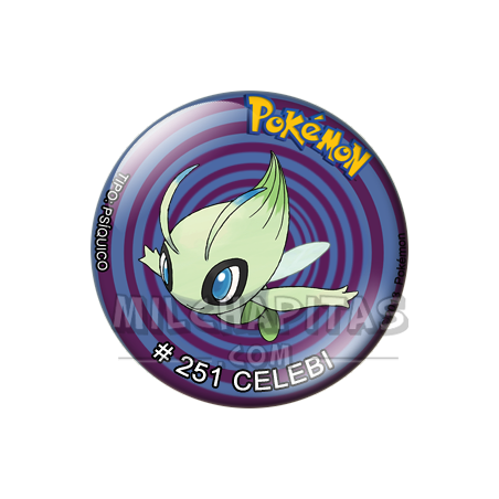 Chapa de Pokemon: Celebi