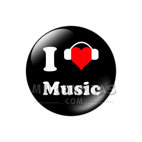 Chapa de I love...: I love music 3