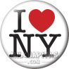 Chapa de I love...: I love NY