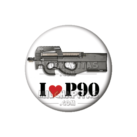 Chapa de I love...: I love P90