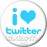 Chapa de I love...: I love Twitter