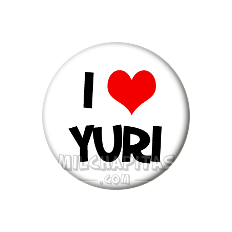 Chapa de I love...: I love Yuri 2