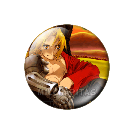 Chapa de Full Metal Alchemist: Edward Elric 2