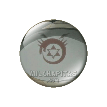 Chapa de Full Metal Alchemist: Ojo Soberbia