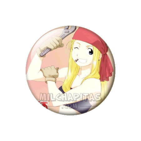 Chapa de Full Metal Alchemist: Winry Rockbell 3