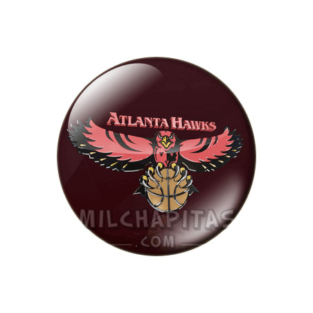 Chapa de NBA: Logo Atlanta Hawks