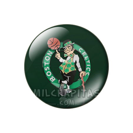 Chapa de NBA: Logo Boston Celtics