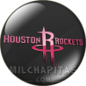 Chapa de NBA: Logo Huston Rockets