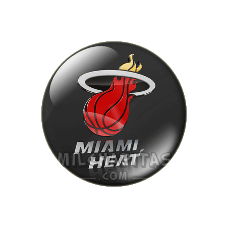 Chapa de NBA: Logo Miami Heat