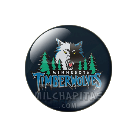 Chapa de NBA: Logo Minnesota Timberwolves