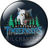 Chapa de NBA: Logo Minnesota Timberwolves