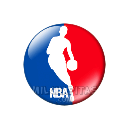 Chapa de NBA: Logo NBA