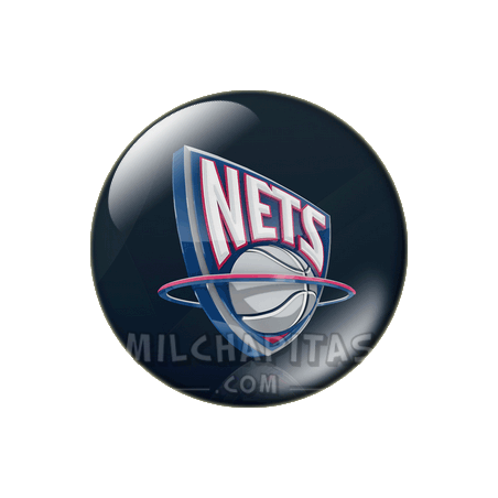 Chapa de NBA: Logo New Jersey Nets
