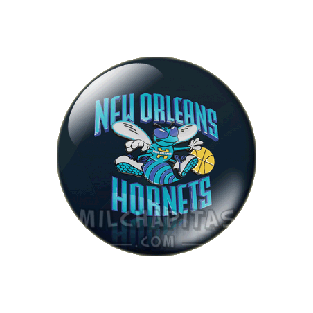 Chapa de NBA: Logo New Orleans Hornets