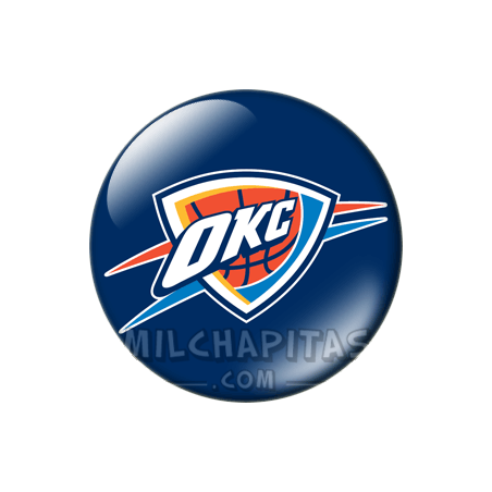 Chapa de NBA: Logo Oklahoma City Thunder