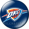 Chapa de NBA: Logo Oklahoma City Thunder