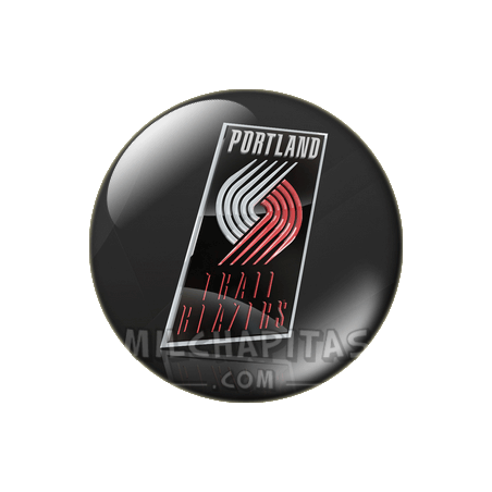 Chapa de NBA: Logo Portland Traiblazers