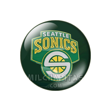 Chapa de NBA: Logo Seattle Sonics