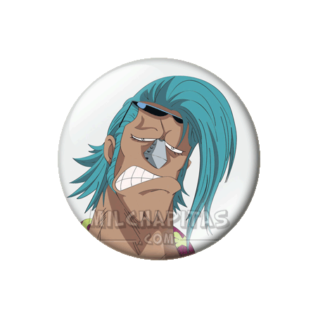Chapa de One Piece: Franky