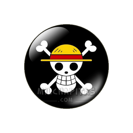 Chapa de One Piece: La bandera de la banda del sombrero de paja