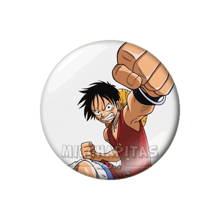 Chapa de One Piece: Luffy D. Monkey 2