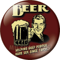 Beer, helping ugly people