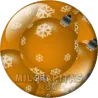 Bolas de Navidad naranjas