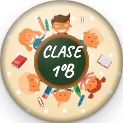 Pizarra de clase · Chapas de clase