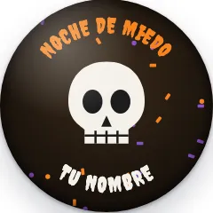 Calavera · Chapas de Halloween