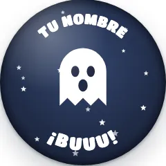 Fantasma · Chapas de Halloween