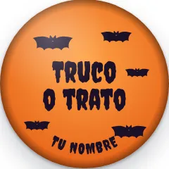 Murciélagos · Chapas de Halloween