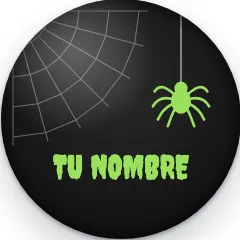 Telaraña · Chapas de Halloween