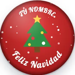 Arbolito · Chapas de Navidad