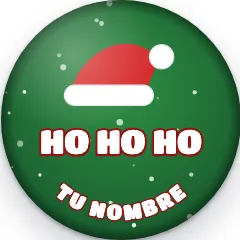 Ho ho ho · Chapas de Navidad