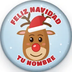 Reno · Chapas de Navidad